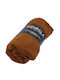 Sidirela Κουβέρτα Fleece Ημίδιπλη 190x220εκ. Καφέ