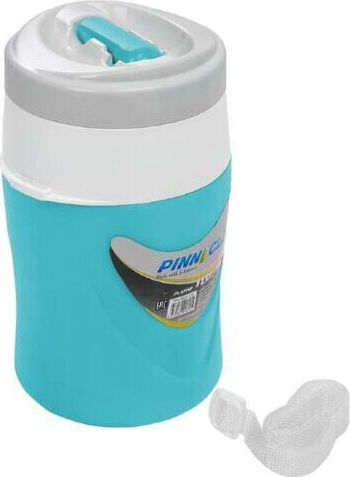Pinnacle Flasche Thermosflasche 1lt Türkis mit Stroh