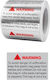 Warning That Opening This Package Will Bring Great Happiness Seal Sticker Size 40x60mm H-39