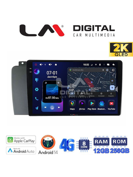 LM Digital Auto-Audiosystem für Volvo XC 70 2004 > 2007 (Bluetooth/USB/WiFi/GPS/Apple-Carplay/Android-Auto)