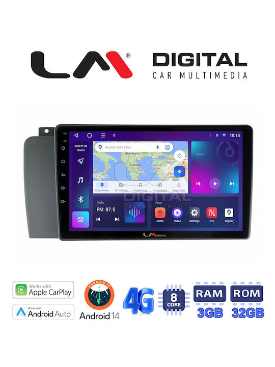LM Digital Car Audio System for Volvo XC 70 2004 > 2007 (Bluetooth/USB/WiFi/GPS/Apple-Carplay/Android-Auto)