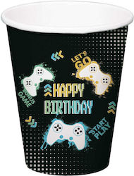 Pahar 250ml Happy Birthday Pentru Petreceri 8 Bucăți Pahar 250ml Happy Birthday Pentru Petreceri 8 Bucăți