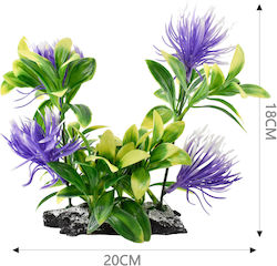 Tpster SC673-3A Διακοσμητικό Τεχνητό Φυτό Ενυδρείου Purple / Green Tpster SC673-3A Διακοσμητικό Τεχνητό Φυτό Ενυδρείου Purple / Green
