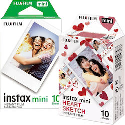 Fujifilm Color instax mini Film Heart Sketch In...