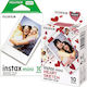 Fujifilm Color instax mini Film Heart Sketch In...