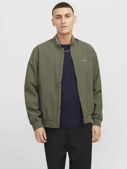 Jack & Jones Μπουφάν Bomber Χακί