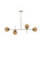 Fylliana Pendant Light Bronze Rail for 4 Bulbs E27 100x15x60cm