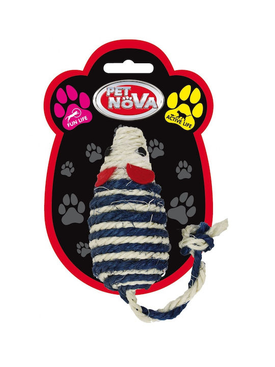 Pet Nova Katzenspielzeug Sisalmaus 10x5cm