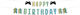 Letter Banner Happy Birthday "Level Up" Length 1.5m