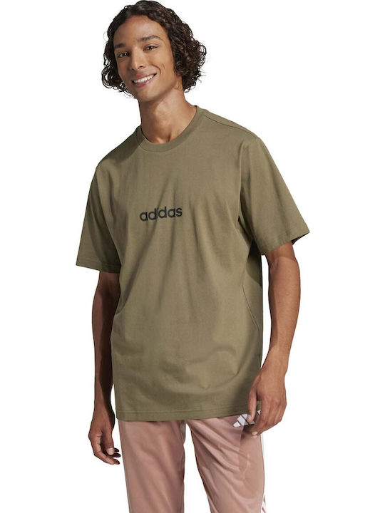 adidas Essentials Linear Tricou Verde