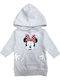 Hanorac Copii cu Glugă și Buzunare Grey Minnie