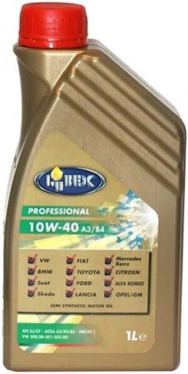 Lubex Pro Полусинтетичен Масло за Автомобили 10W-40 1лт