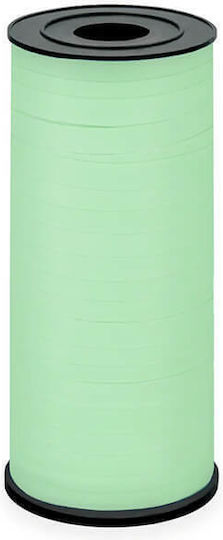 Plastic Ribbon Balloons Pistachio Pastel 92m