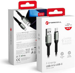 Forcell USB 2.0 USB-C männlich - USB-A 66W 2m Forcell USB 2.0 USB-C männlich - USB-A 66W 2m