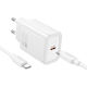 Hoco Φορτιστής με Θύρα USB-C και Καλώδιο USB-C ...
