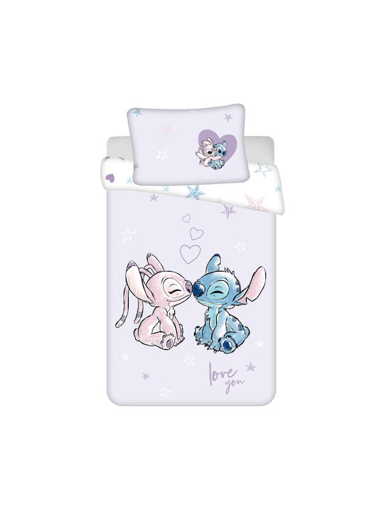 Disney Lilo And Stitch Set Kids Duvet Cover Sin...
