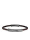 Police Men's Leather Bracelet 19cm