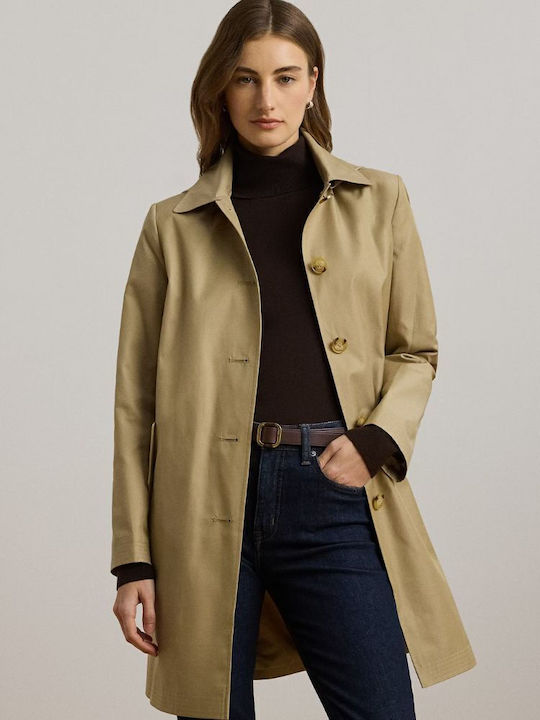 Ralph Lauren Femeie Beige Palton