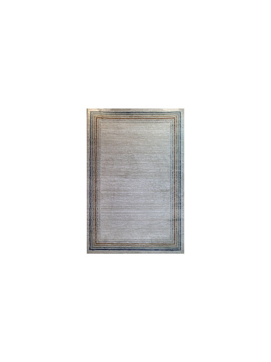 Bioafrol Χαλί Ορθογώνιο Cream Grey 190x133cm