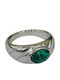 Tatu Moyo Ring with Stones made of Steel