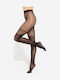 Women's Pantyhose with Stitch Black