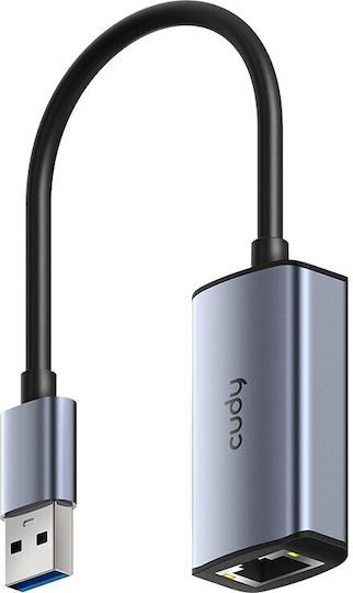 Cudy UE10A USB Network Adapter with Wired Ethernet Connection