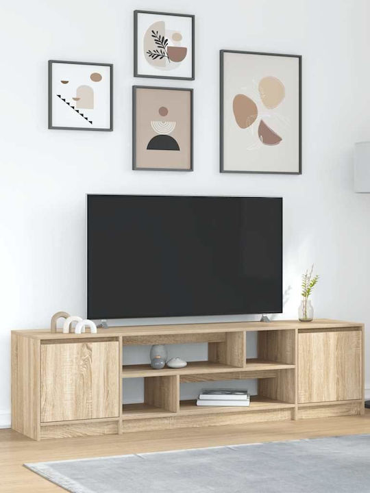 TV Stand Wooden Coffee L188.5xW41xH50cm