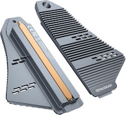Graugear Graugear Heatpipe Radiator pentru Extinderea Memoriei PS5 pentru M.2 NVMe SSD cu Capac Integrat Graugear Graugear Heatpipe Radiator pentru Extinderea Memoriei PS5 pentru M.2 NVMe SSD cu Capac Integrat