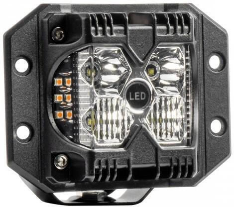 Amio Προβολεας Εργασιας Τετραγωνος Led 60w 9-36v 6.000lm 6.500k Awl66 Amio 1 Τεμ 04207/am
