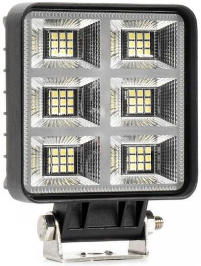 Amio Προβολεας Εργασιας Τετραγωνος Led 69w 9-36v 7.200lm 6.500k Awl60 Amio 1 Τεμ 04201/am