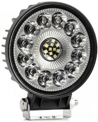 Amio Προβολεας Εργασιας Στρογγυλος Led 96w 9-36v 9.600lm 6.500k Awl62 Amio 1 Τεμ 04203/am