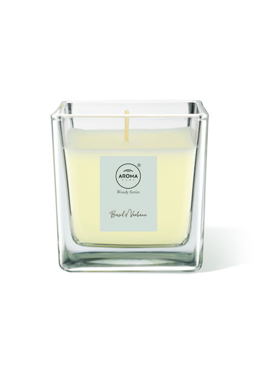 Aroma Home Lumânare Aromatică din Soia în Borcan cu Miros de Lemn de Santal 564gr