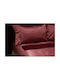 Decotelia Deluxe Kissenbezug Oxford Burgundy, Wine 50x70cm.