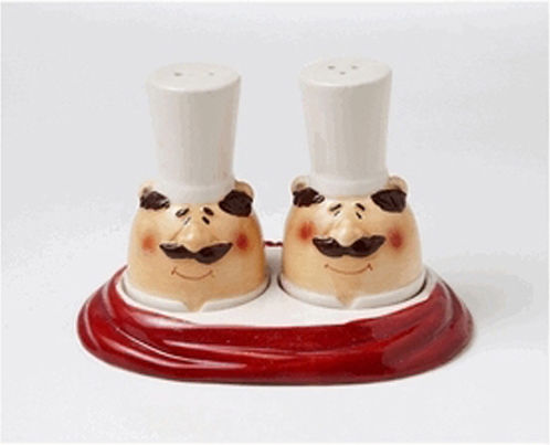 Espiel Chef Salt and Pepper Set Ceramic 2pcs