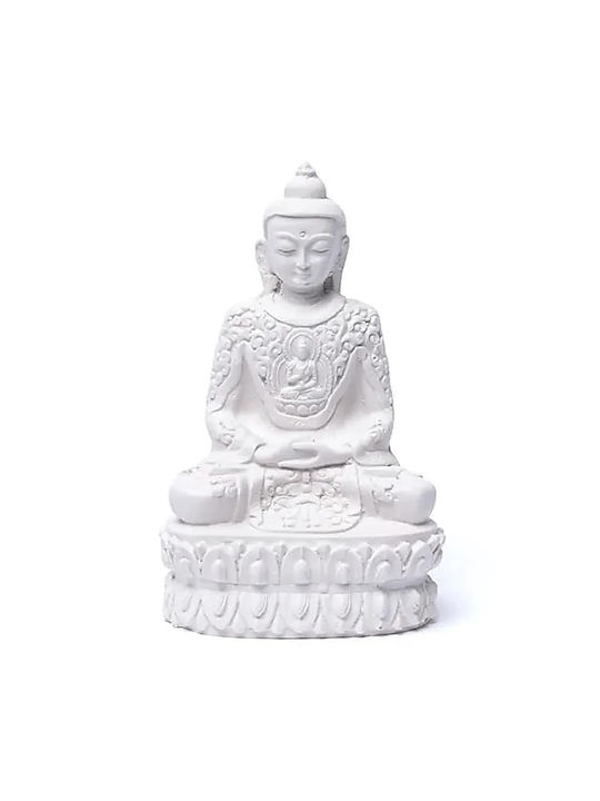 Άγαλμα Του Βούδα Amitabha Λευκό Buddha 13cm Βάρος 450g