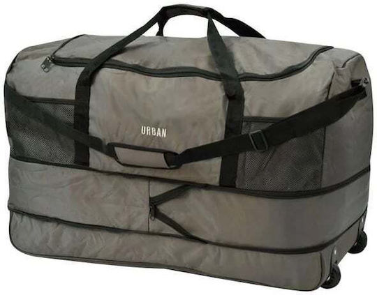 Geantă de voiaj 102lt Verde cu roți Textil L81xW35xH36cm