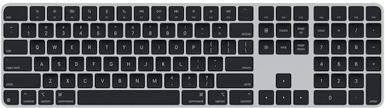 Apple Magic with Touch ID and Numeric Keypad Fără fir Doar tastatura Engleză UK