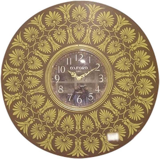 Espiel Wall Clock Yellow Ø60cm