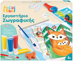 HappiHobbi Боядисване Тигър Синьо HappiHobbi Боядисване Тигър Синьо