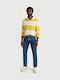 Men's Jeans Pants with Slim Fit Dark Blue
