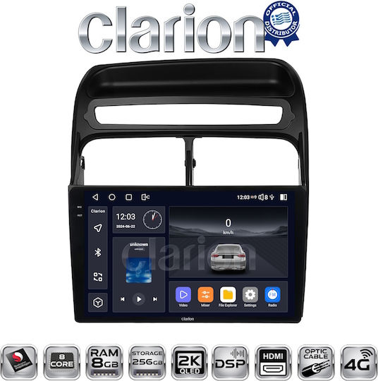 Clarion Автомобилна Аудио Система (Блутут/USB/WiFi/GPS/Apple-Carplay/Android-Auto)
