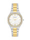 Perfect Women's Watch 34mm Battery with Gold Metal Strap S390-05 zp544e + Box