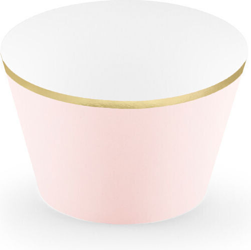 PartyDeco Caramel Papers for Cupcakes Paper 7.6x7.6cm 6pcs