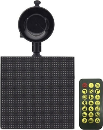 Laufende Nachricht Rückscheibe Auto P64l LED-Matrix-Tafel DIY Textmuster Ausdrucksanzeige
