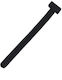 Adam Hall Plastic Cable Ties In Black Colour 100 Pieces