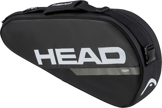 Head Tour Racquet 3 Racket Tennis Bag Black