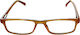 Lesebrille +1.00 in Gelb Farbe 02908