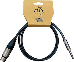 DB XLR Мъжки - 3,5 мм Мъжки 1м PC-JXL/1
