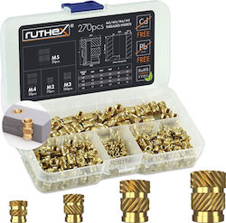 Ruthex Threaded Insert Set Pack 270