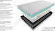 Eco Sleep Dual Pocket Memory Semi-double Ergonomic Mattress 110x190x26cm with Independent Springs